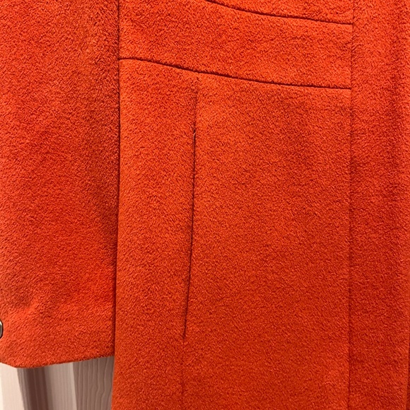 CALVIN KLEIN ANGORA & WOOL BLEND COAT, Size 2 - Picture 3 of 12